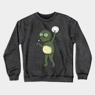 Rude jude the food dude Crewneck Sweatshirt